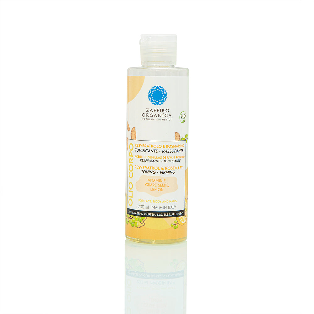 Olio Corpo con Resveratolo Anticellulite Rassodante 200 ml