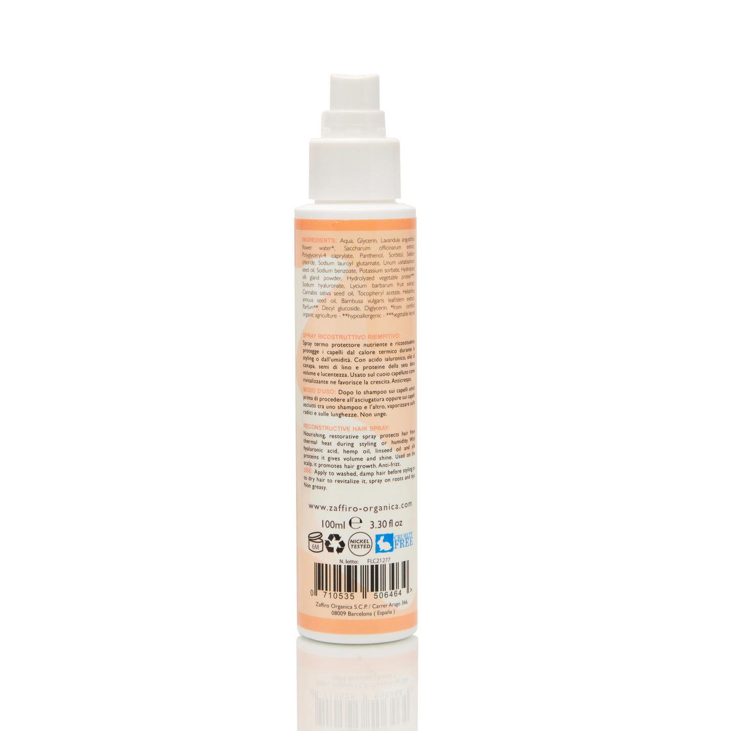 Biofiller spray termoprotettore con acido ialuronico 100 ml