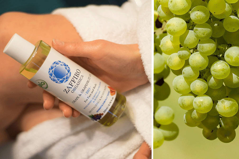 Los beneficios de la uva en cosmeticos